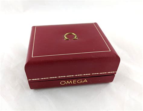 vintage omega watch box|omega presentation box.